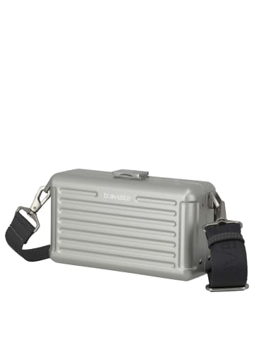 travelite Next - Minicase/Umhängetasche 20 cm (silber) in silber