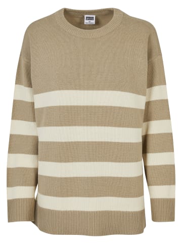 Urban Classics Crew Neck Jumper in wetsand/sand