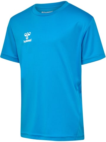Hummel Kinder Trainingsanzug "Hmllogo Set Kids" in Blau