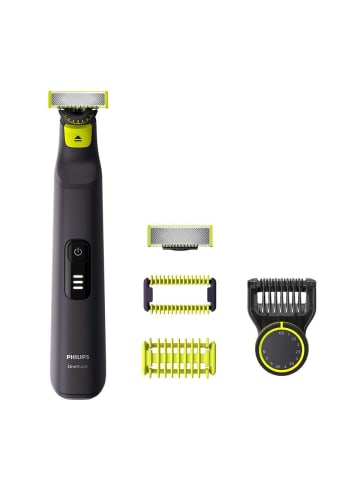 Philips OneBlade Face & Body Herrenrasierer in Schwarz