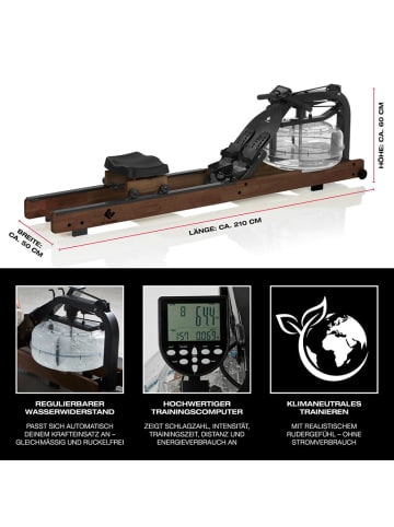 FitEngine FitEngine Rudergerät | dunkelbraun (Limited Edition)