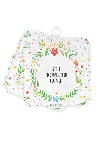 Mr. & Mrs. Panda Topfuntersetzer Urgroßeltern mit Spruch in Keine Angabe