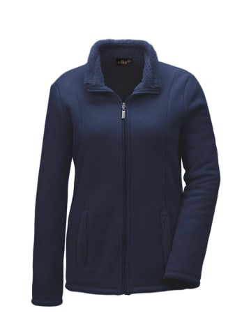 GOLDNER Fleece-Jacke in marine