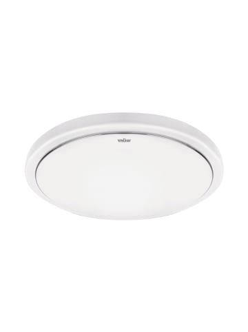 Licht-Erlebnisse Deckenlampe EEK E Ø 26 x (H)5.8 cm in Weiß