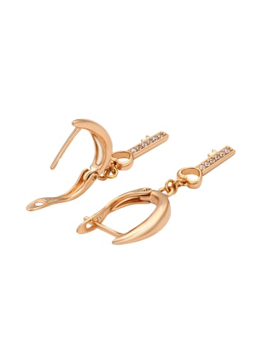 faina Women Dangle Earrings in Rose Gold