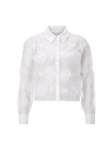 Rich & Royal Flower Blouse in White