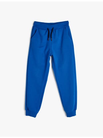 KOTON Sweathose in Saks Blau