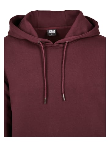 Urban Classics Kapuzenpullover in redwine