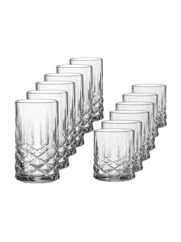 Ritzenhoff & Breker 12-tlg. Bargläser-Set Capri in Transparent – in transparent