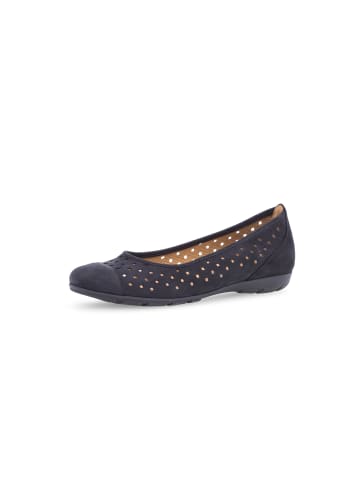 Gabor Fashion sportliche Ballerinas in blau