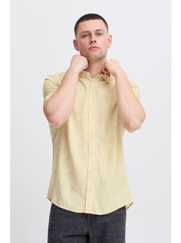 BLEND Kurzarmhemd BHACE Shirt in Natur