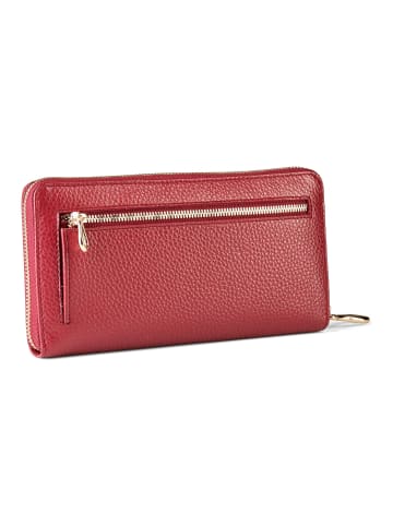 Esquire Alexandria Geldbörse RFID Schutz Leder 19 cm in rot