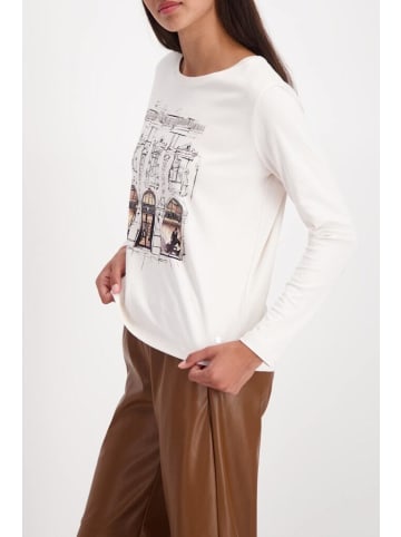 monari Langarmshirt in almond