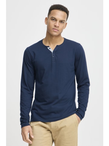 BLEND Langarmshirt in Blau