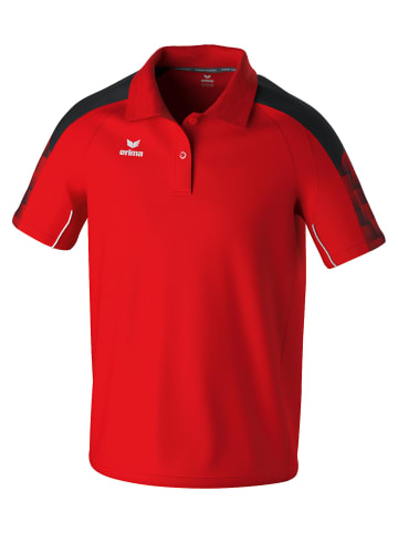 erima Herren Poloshirt in rot/schwarz