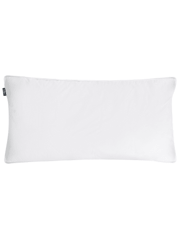 Beliani Kissen VIHREN in Weiß - (W) 80 x (H) 8 x (L) 40 cm