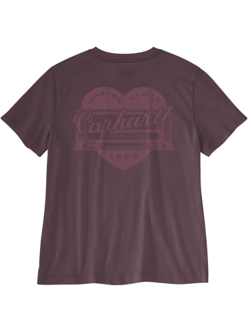 CARHARTT T-Shirt Heritage in dunkellila in dunkellila