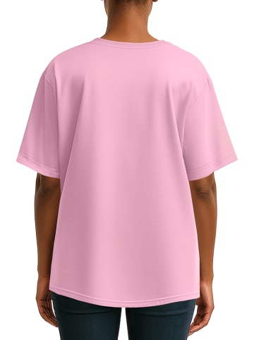 Reichstadt Reichstadt Regular Fit T-Shirt Damen Shoulder Drop 25RSW071 Pink S