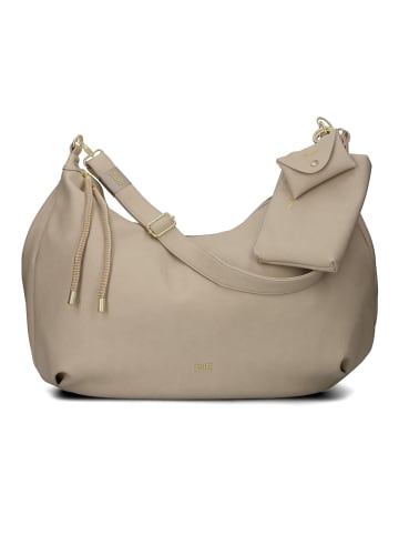 Zwei Lola Schultertasche 47 cm in sand
