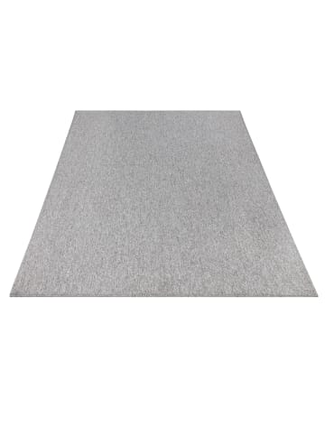 KADIMA DESIGN Waschbarer Teppich waschmaschinenwaschbar Unifarben Küche, Flur in Grau