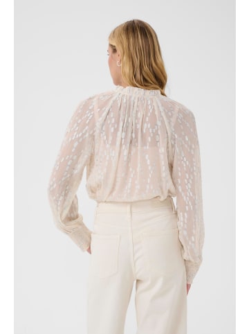 PART TWO Langarm-Bluse TeiaPW Relaxed fit in Silver Metallic