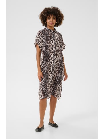 CULTURE Kleid CUelina Oversize fit in Leopard