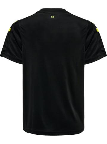 Hummel Hummel T-Shirt Hmlcore Multisport Unisex Kinder Atmungsaktiv Feuchtigkeitsabsorbierenden in BLACK/BLAZING YELLOW