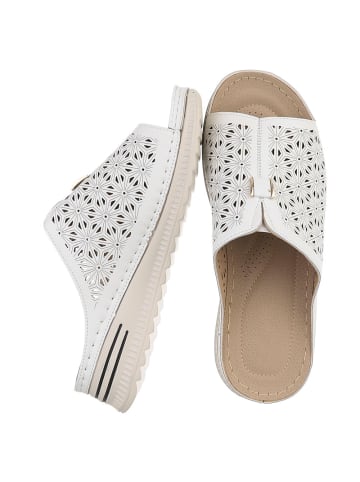 Ital-Design Sandale & Sandalette in Weiß