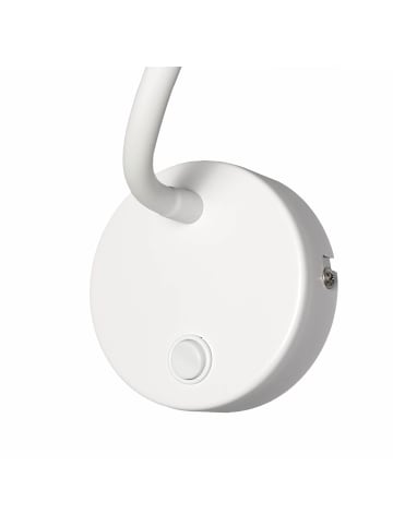 Licht-Erlebnisse Wandlampe EEK G (B)10 x (H)48 cm in WeißWeiß