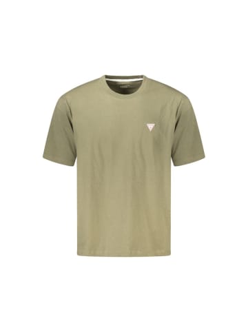 Guess Jeans Grünes Baumwoll-T-Shirt