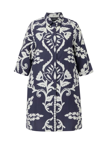 Ulla Popken Longtunika in dunkles marine