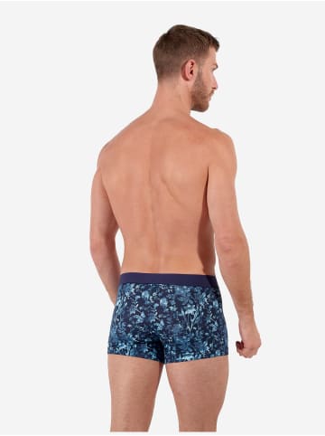 HOM Retro Boxer Compiegne Boxer Briefs in navy print