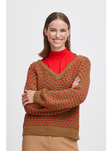 b.young Strickpullover BYOLENA JUMPER - 20813863 in rot