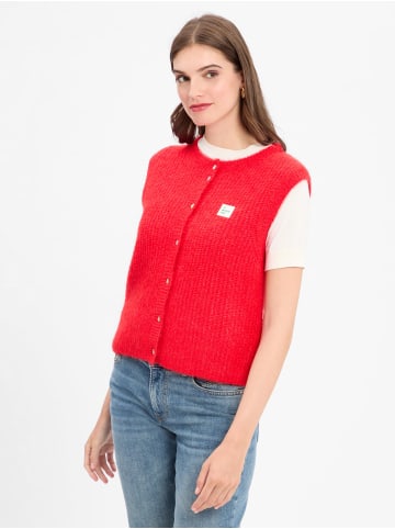 American Vintage Strickjacke East in rot - 0004