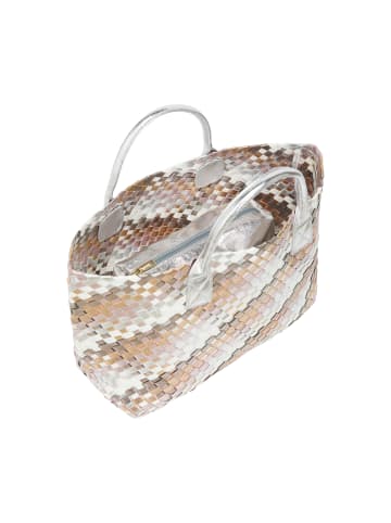 faina Women 2-In-1 Tote Bag Set in White Rust