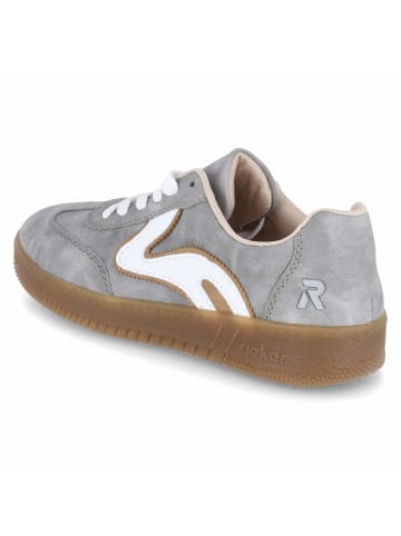 rieker Schnürhalbschuh in grau