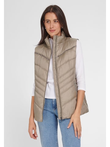 ANNA AURA Steppweste Vest in rauchgrau