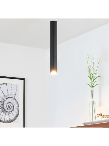 Licht-Erlebnisse Deckenlampe Ø 5.5 x (H)40 cm in SchwarzSchwarz