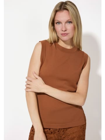 More & More Feinstrickpullunder in clay brown