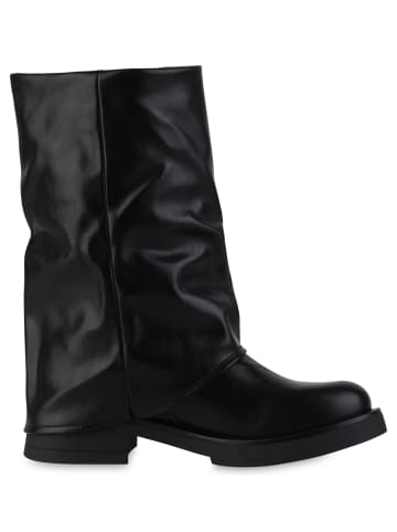 VAN HILL Bikerstiefel Natalie in Schwarz
