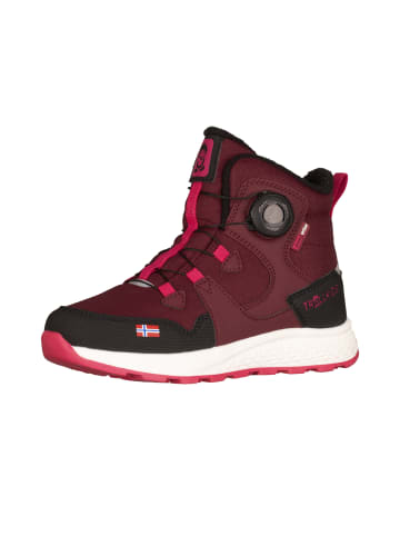 Trollkids Winterschuhe Mid Cut Bergen in redwood