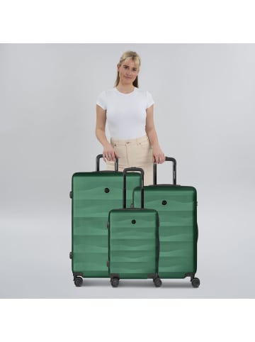 Smartbox Edition 03 4 Rollen Kofferset 3-teilig in dark-green