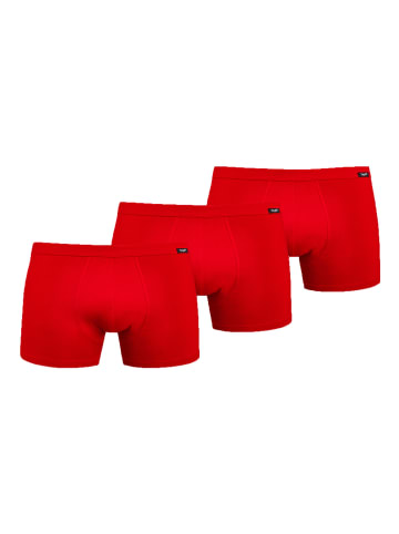 Teyli 3er Pack: Boxershorts aus Baumwolle für Männer Levi in rot