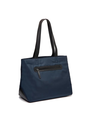 The Chesterfield Brand Otta Shopper Tasche Leder 40 cm Laptopfach navy