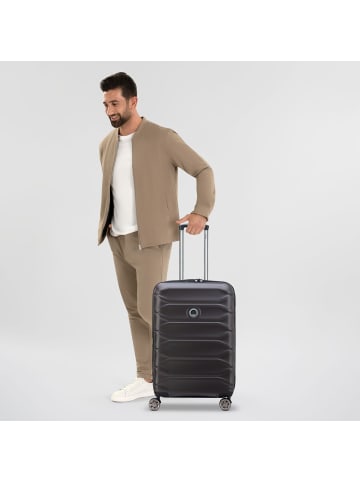 Delsey Meteor 4 Rollen Trolley 68 cm mit Dehnfalte in capuccino