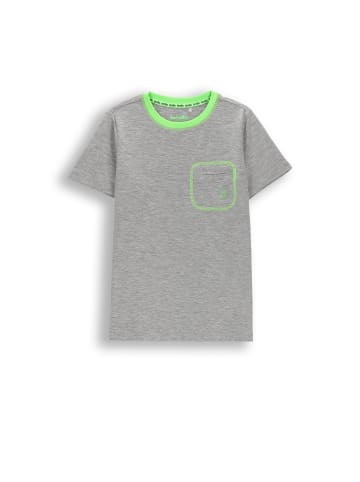 Lemon explore Sportliches T-Shirt mit kurzen Ärmeln in grau
