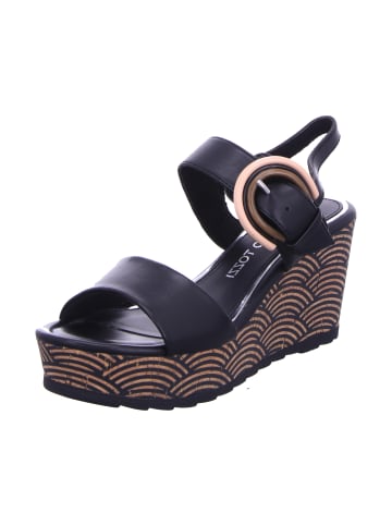 Marco Tozzi Keilsandalette in schwarz