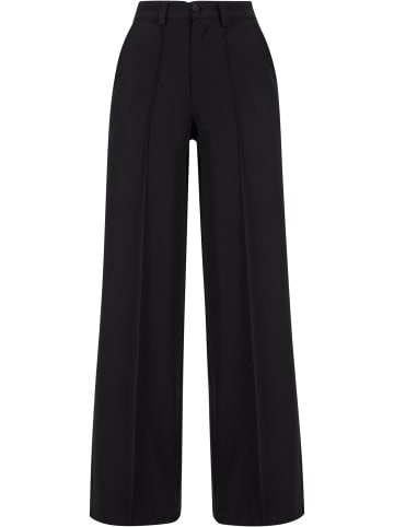 Urban Classics Urban Classics Damen Ladies Wide Pleated Pants in black