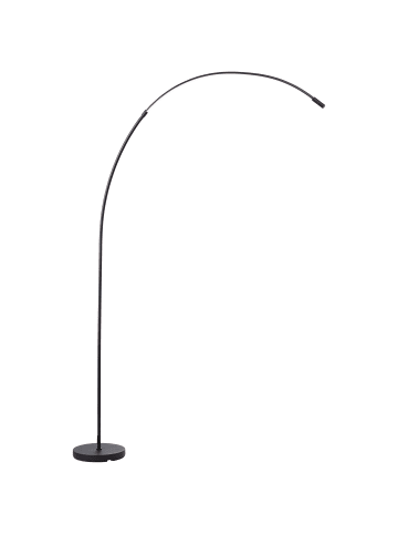 Brilliant LED Bogenlampe, 170 cm, 1300 lm, 3000-6500 K, dimmbar, CCT, schwarz