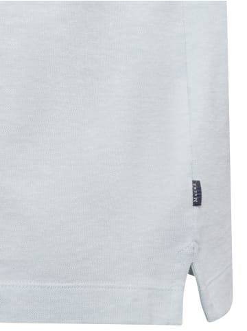 März Poloshirt mit Leinenanteil in mint